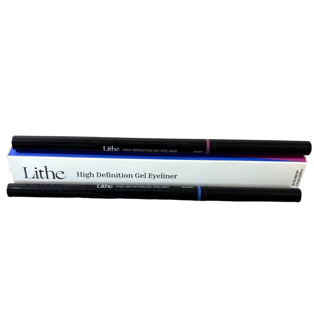 NEW Lithe High‎ Definition Gel Eyeliner Duo Set- Shades Blueprint & Galaxy